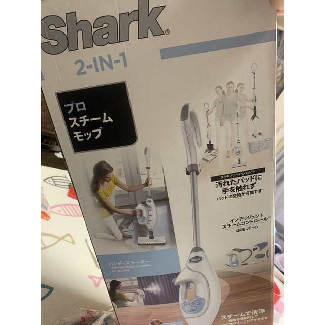 SHARK シャーク プロスチームモップ 掃除 Shark 2-IN-1