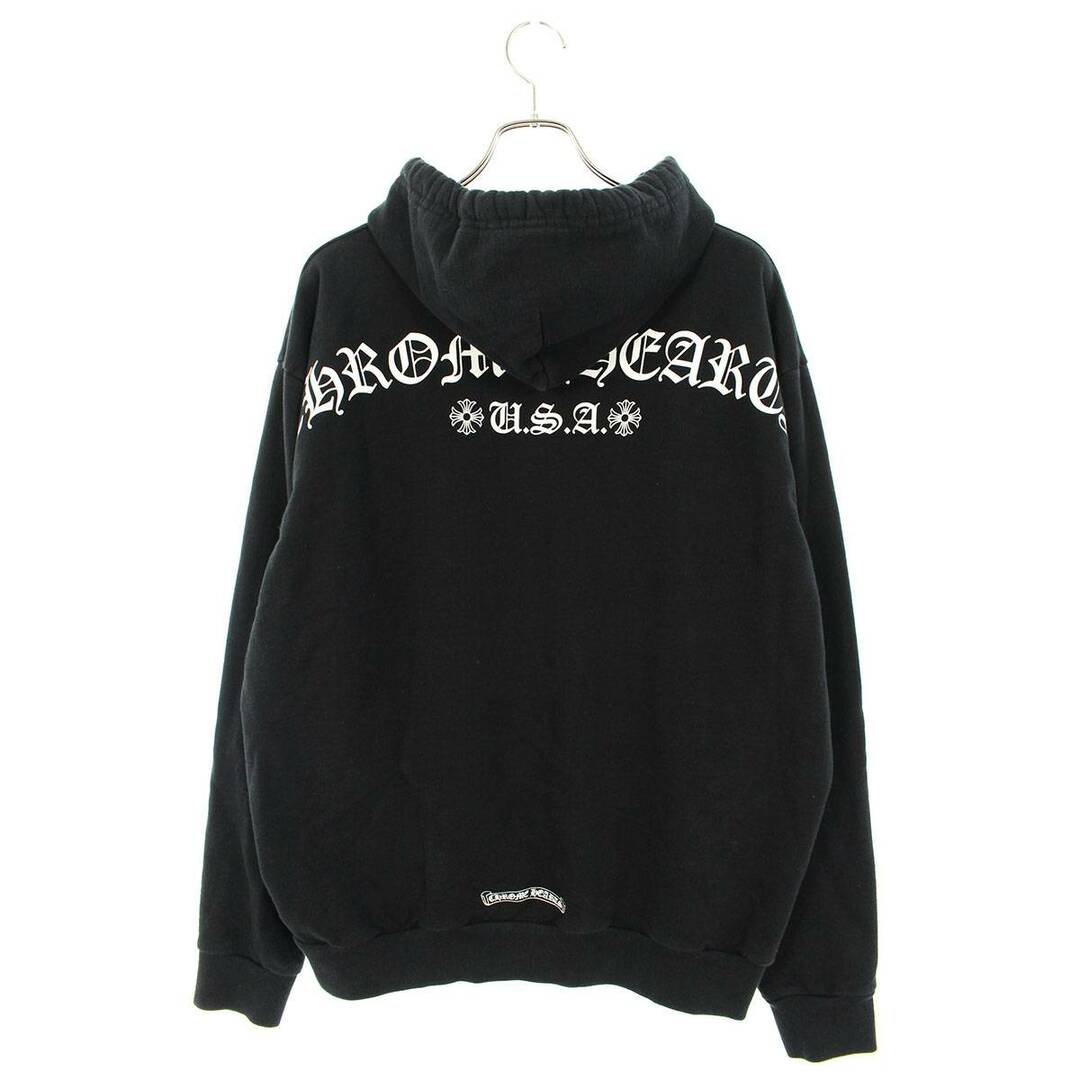 クロムハーツ  SWTSHRT PLVR バックロゴデザインプルオーバーパーカー  メンズ XL