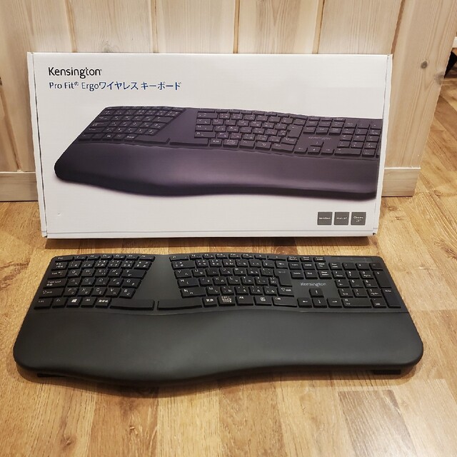 ケンジントン ワイヤレス キーボード Pro FitR Ergo ブラック K7