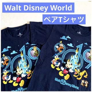 ディズニー(Disney)のWalt Disney World ウォルトディズニーワールド　半袖ペアTシャツ(Tシャツ/カットソー(半袖/袖なし))