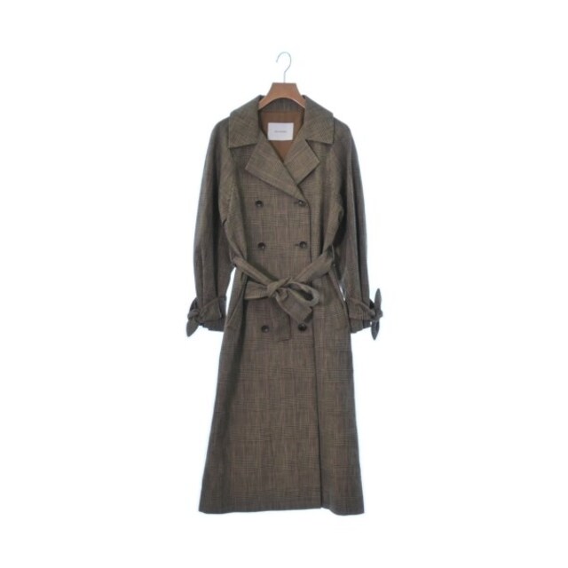 heliopole トレンチコート 38(M位) ベージュ系(チェック) 【古着