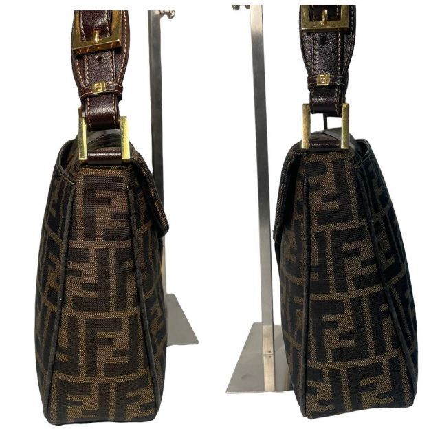 希少良品✨ FENDI フェンディ マンマバケット ズッカ柄 ショルダー