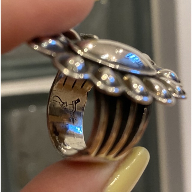 Ron Herman(ロンハーマン)のRonHerman購入 HARPOリング 指輪 シルバーインディアンジュエリー レディースのアクセサリー(リング(指輪))の商品写真