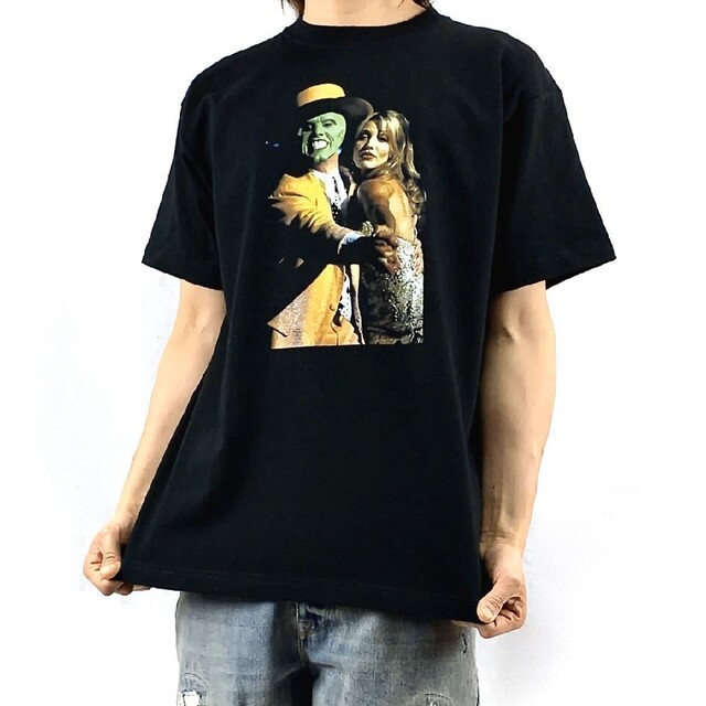 新品 MASK ジムキャリー キャメロンディアス セクシー 映画シーン Tシャツ