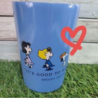 ピーナッツ(PEANUTS)の新品♡スヌーピー ステンレスタンブラー PJ-1801ブルー(タンブラー)