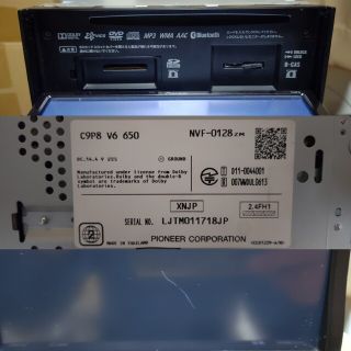 マツダ - マツダ 純正ナビ C9P8 パイオニア Bluetooth フルセグ DVDの