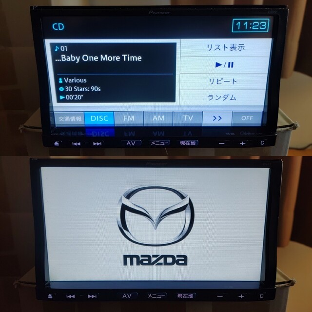 マツダ 純正ナビ C9P7 パイオニア Bluetooth フルセグ DVD