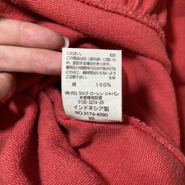 Ralph Lauren(ラルフローレン)のRALPH LAUREN 赤ワンピース　160cm キッズ/ベビー/マタニティのキッズ服女の子用(90cm~)(ワンピース)の商品写真