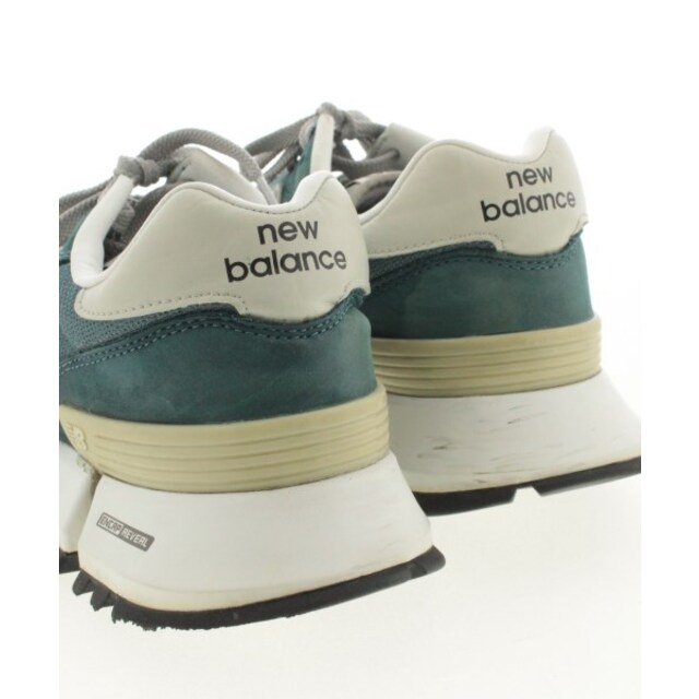 New Balance ニューバランス スニーカー 27.5cm 緑x白系