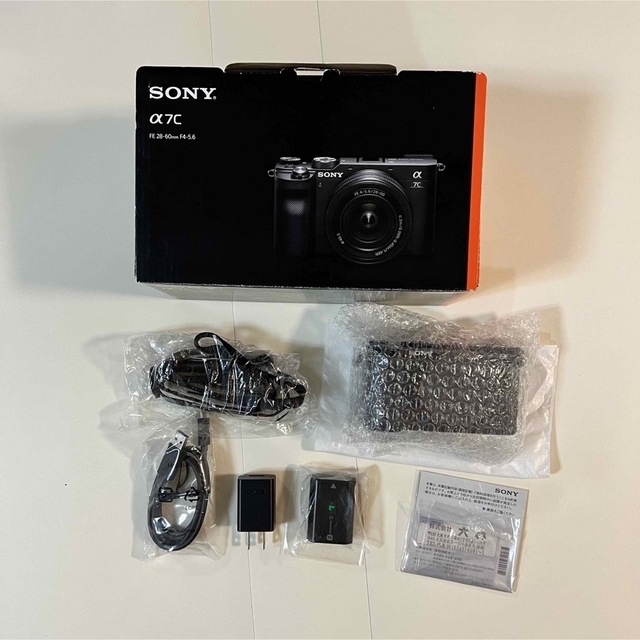 SONY(ソニー)のSONY α7C  ILCE-7C(B) ボディ ブラック スマホ/家電/カメラのカメラ(ミラーレス一眼)の商品写真