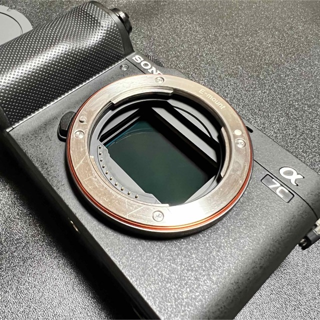 SONY(ソニー)のSONY α7C  ILCE-7C(B) ボディ ブラック スマホ/家電/カメラのカメラ(ミラーレス一眼)の商品写真