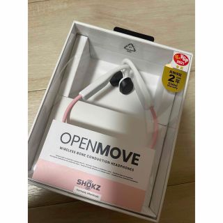 AFTERSHOKZ OPENMOVE HIMALAYAN PINK 骨伝導ワイ(ヘッドフォン/イヤフォン)