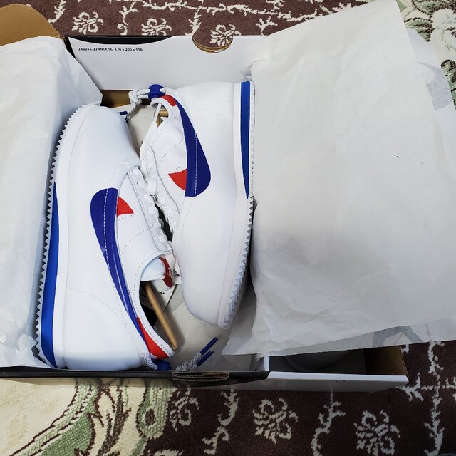 CLOT × Nike Cortez  White and Game Royal