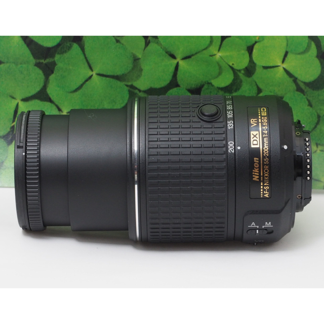 【美品】ニコン55-200mm VRII望遠レンズ⭐️スポーツ・イベントで大活躍