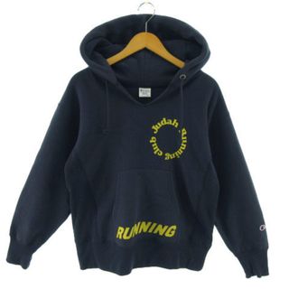 チャンピオン(Champion)のCHAMPION パーカー スウェット プルオーバー 裏起毛 厚手 紺系 M(パーカー)