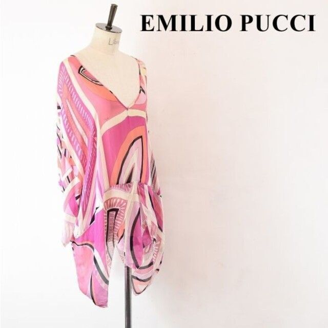 新品未使用タグ付き　近年物　エミリオプッチ　pucci ワンピースイベントシーズンにいかがですか