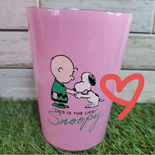 ピーナッツ(PEANUTS)の新品♡スヌーピー ステンレスタンブラー PJ-1802 ピンク(タンブラー)