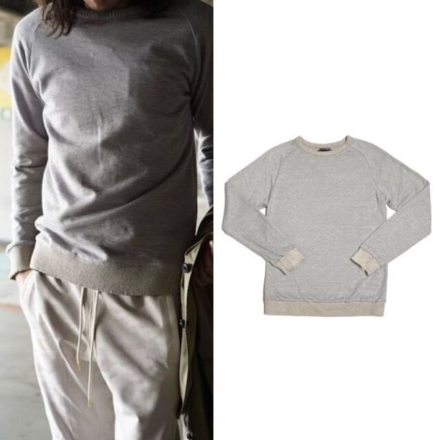 一度着2.2万 19SS ジュンハシモト コンビスウェット ニット AKMwjk | フリマアプリ ラクマ
