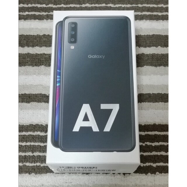 Galaxy A7 ブラック SIMフリー 新品未開封-