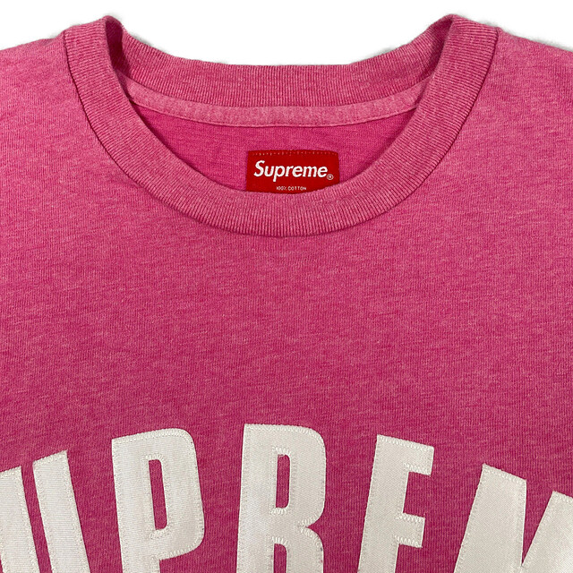 supreme アーチロゴ ロンT pink S | www.nov-ita.fr