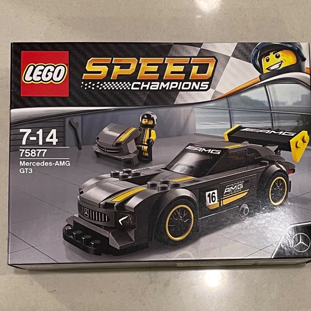 Lego(レゴ)の【新品】レゴ スピードチャンピオン メルセデスAMG GT3 75877 エンタメ/ホビーのおもちゃ/ぬいぐるみ(模型/プラモデル)の商品写真