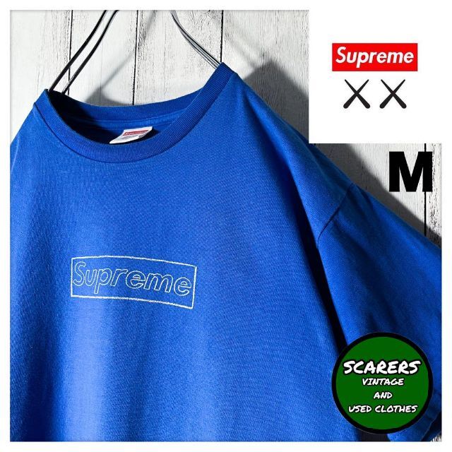 Supreme 初期 Kaws Chalk Box Logo Tee Tシャツ