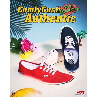 ヴァンズ(VANS)のTRIPSTER x VANS ComfyCush Authentic Red(スニーカー)