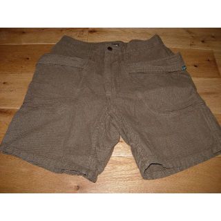 ゴーヘンプ(GO HEMP)のGOHEMP VENDOR PANTS 30 ショート 美品 オリーブ 30(ショートパンツ)