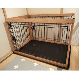 リッチェル(Richell)の【犬用　超小型犬〜中型犬】リッチェル　ペットサークル　ケージ(かご/ケージ)