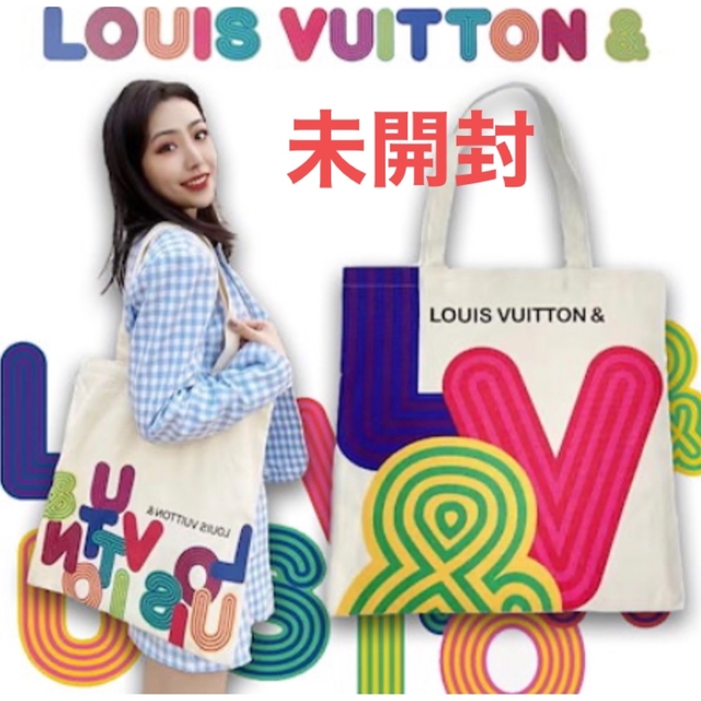 LOUIS VUITTON アート展 キャンバスバッグ トートバッグ 正規品