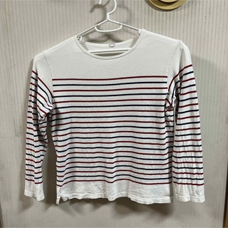 ユニクロ(UNIQLO)のユニクロ　ボーダーTシャツ メンズ(Tシャツ/カットソー(七分/長袖))