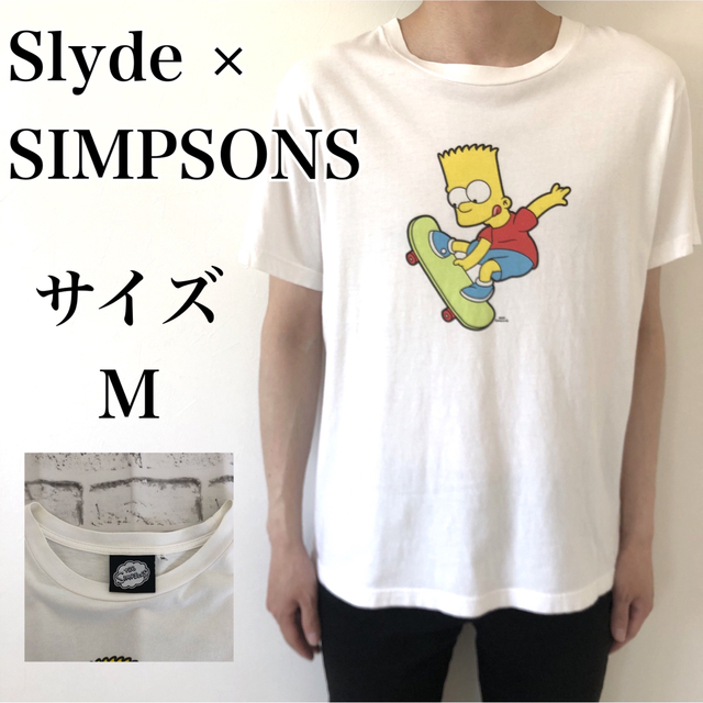 SIMPSON(シンプソン)の【コラボ】Slyde 別注 シンプソンズ コラボ 完売品 人気 レアTシャツ美品 メンズのトップス(Tシャツ/カットソー(半袖/袖なし))の商品写真