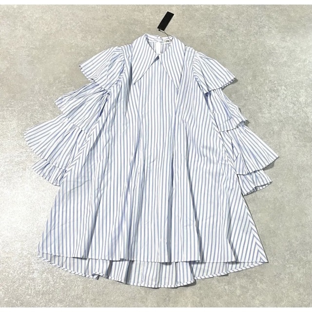 Candy Stripper(キャンディーストリッパー)のキャンディストリッパー GOOD MOOD STRIPE ワンピース ZARA レディースのワンピース(ひざ丈ワンピース)の商品写真