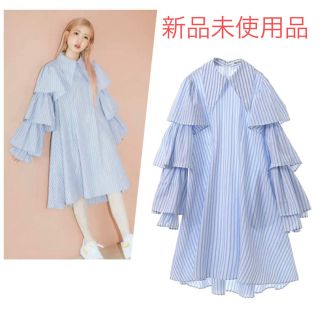 キャンディーストリッパー(Candy Stripper)のキャンディストリッパー GOOD MOOD STRIPE ワンピース ZARA(ひざ丈ワンピース)