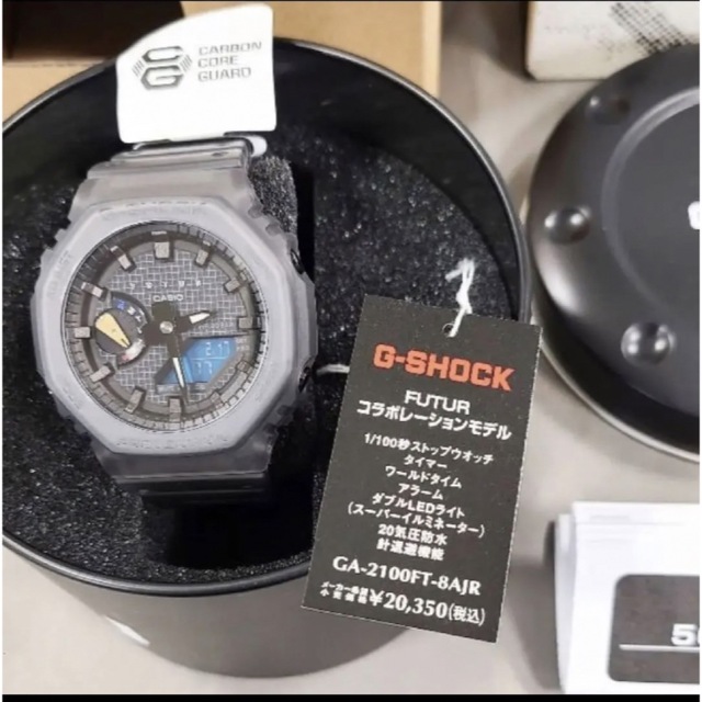 G-SHOCK(ジーショック)のFUTUR  G-SHOCK GA-2100FT-8AJR メンズの時計(腕時計(アナログ))の商品写真