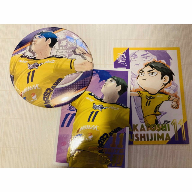 ハイキュー Vリーグ 牛島若利 オールスターコレクション 缶 ハイキュー Vリーグ 牛島若利 オールスターコレクション 缶