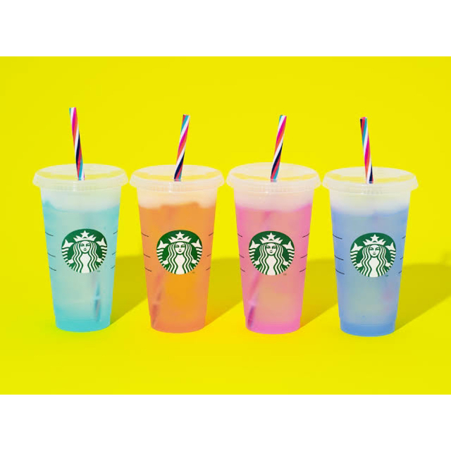 Starbucks - ミステリーカラーチェンジングリユーザブルコールドカップ 