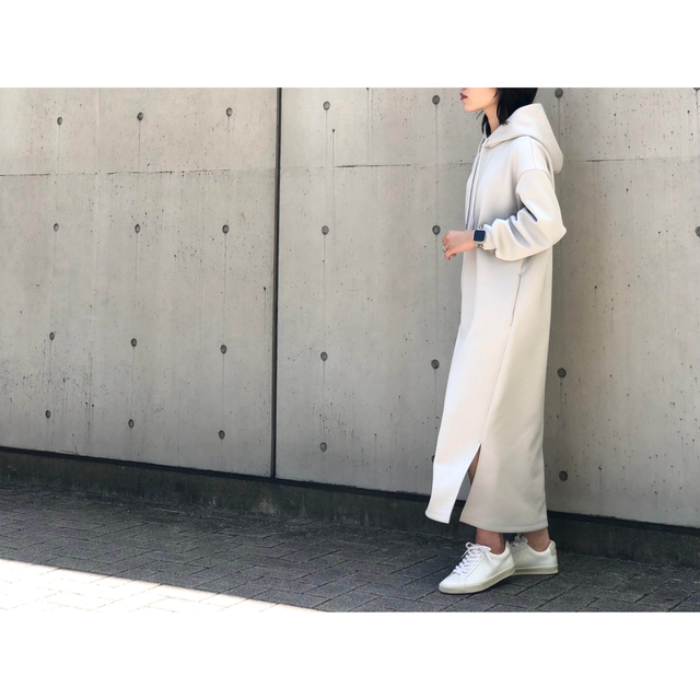 M-premier - 新品♡ダンボールニットパーカーワンピース♡ブレンヘイム