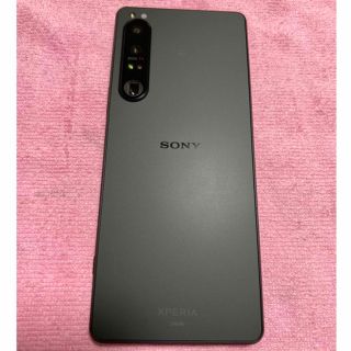 ソニー(SONY)のバッテリー性能100% Xperia 1 Ⅳ SOG06 au版 ブラック  (スマートフォン本体)