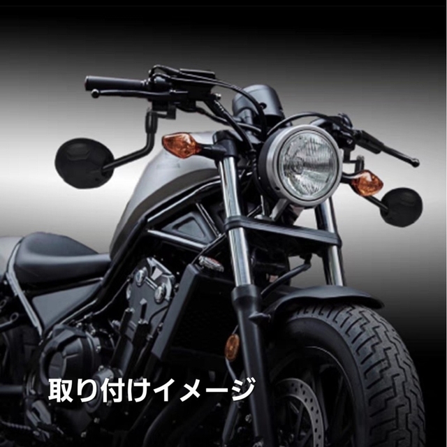 ホンダ(ホンダ)の④レブル250 500  ミラーアンダー 取付ステー ミラーホール ボルト付 自動車/バイクのバイク(その他)の商品写真