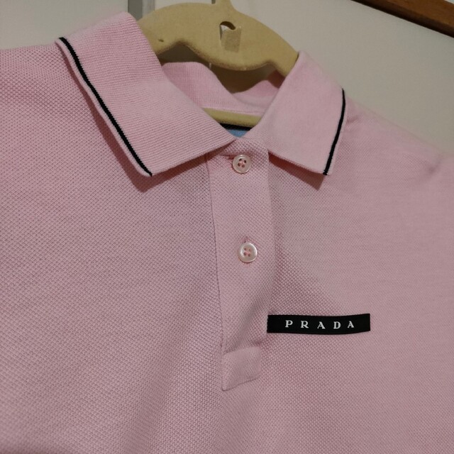 PRADA　ポロシャツ　Sサイズ　ピンク