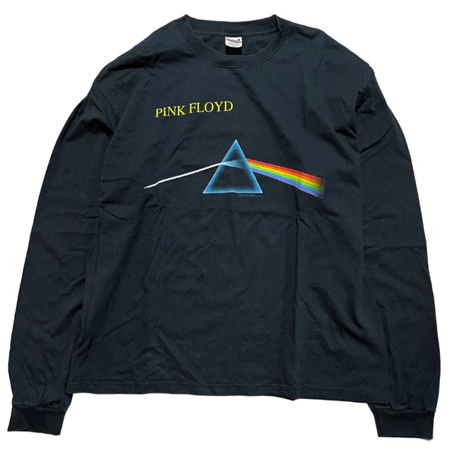 FEAR OF GOD(フィアオブゴッド)の【超希少】90s pink floyd “狂気“ロングTシャツ メンズのトップス(Tシャツ/カットソー(七分/長袖))の商品写真