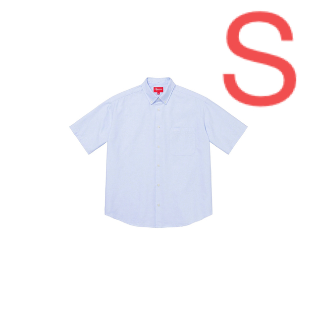 Supreme Loose Fit S/S Oxford Shirt Sサイズ