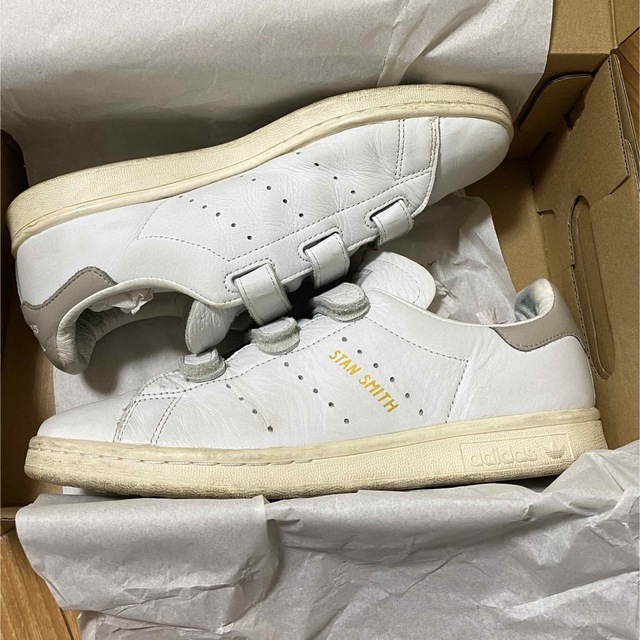 STANSMITH（adidas）(スタンスミス)のスタンスミス　グレー　24.5㎝ レディースの靴/シューズ(スニーカー)の商品写真