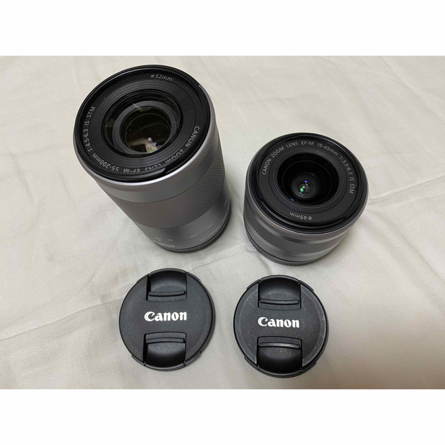Canon(キヤノン)のカメラ Canon EOS M10 Wズームキット WH スマホ/家電/カメラのカメラ(ミラーレス一眼)の商品写真