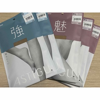 アツギ(Atsugi)の新品未開封　ATSUGI  ASTIGU  ストッキング 2種セット(タイツ/ストッキング)
