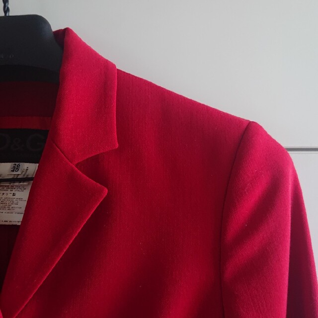 新品 D&G 赤 レッド パンツスーツ | www.jarussi.com.br