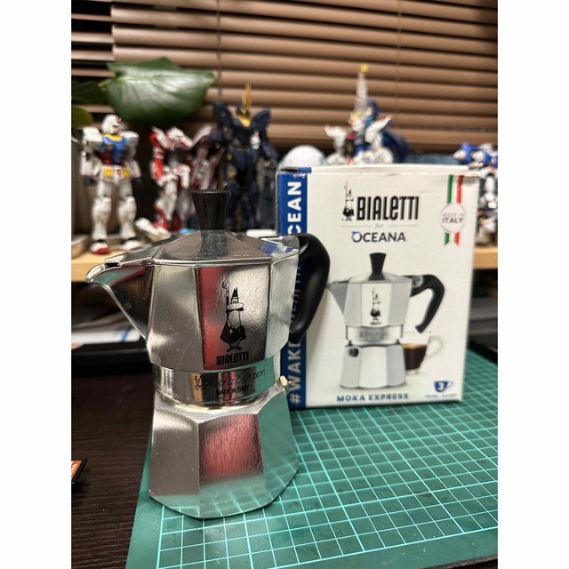 BIALETTI 直火式 モカエキスプレス 3カップ インテリア/住まい/日用品のキッチン/食器(調理道具/製菓道具)の商品写真