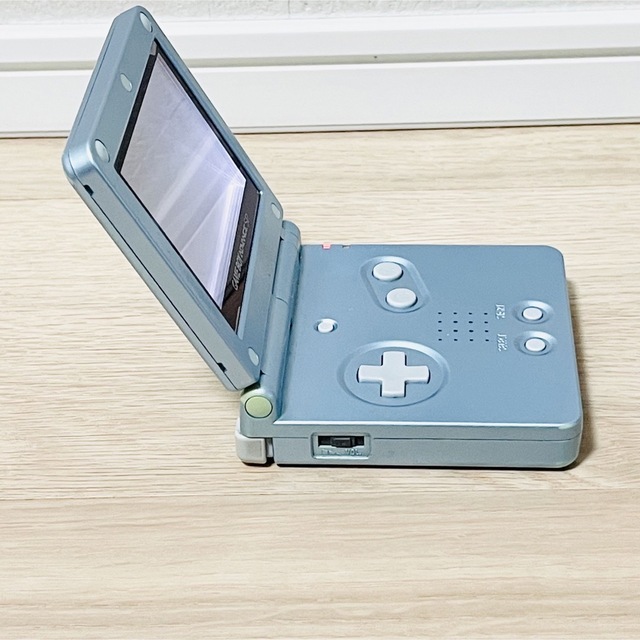 任天堂　Nintendo　ゲームボーイアドバンスSP　ブルー　電源コード付 4