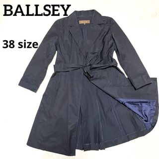 ボールジィ(Ballsey)の293Tomorrowland BALLSEY コート 絹 38 ネイビー(トレンチコート)